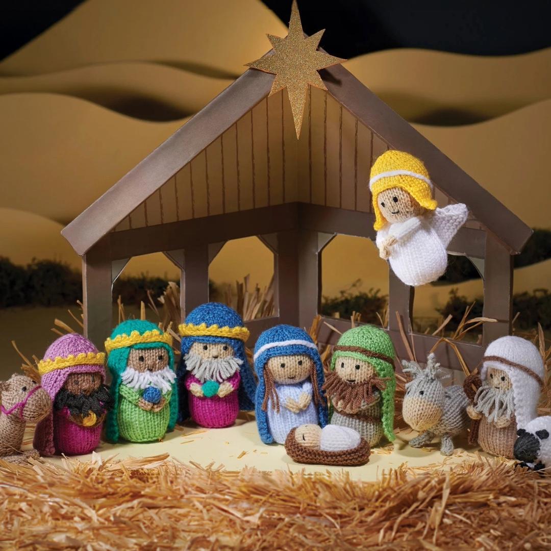 A Child Is Born Nativity Set