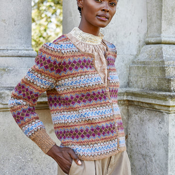 Catriona - Cardigan Knitting Pattern For Women in Debbie Bliss Erin Tweed by Debbie Bliss