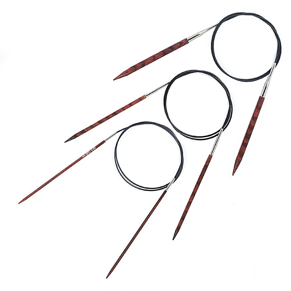 Knitter's Pride Cubic Wood 32" Circular Needle (1 pair)