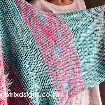 Tunisian Scalene Shawl