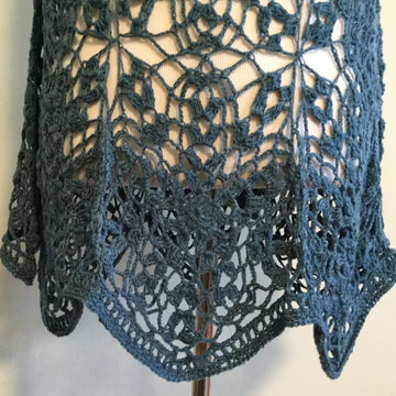 Scalloped Edge Trapeze Tunic Tank Top