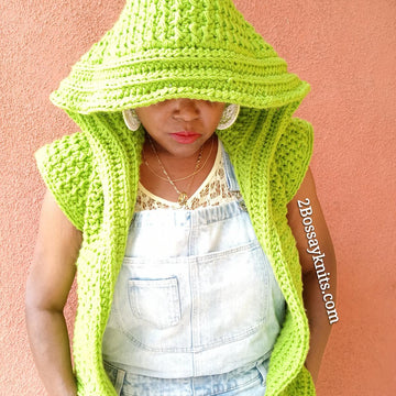 Cold Summer Hooded Vest