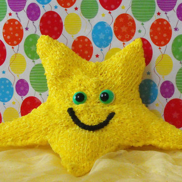 NURSERY STARFISH TOY KNITTING PATTERN - MADMONKEYKNITS