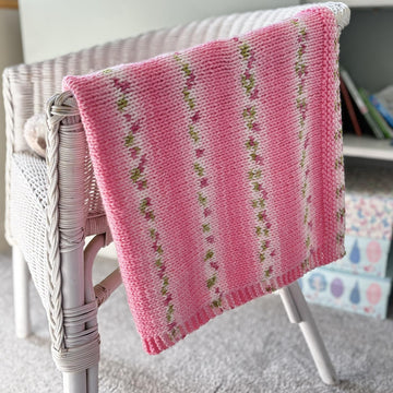 'Petal' Baby Blanket and Throw