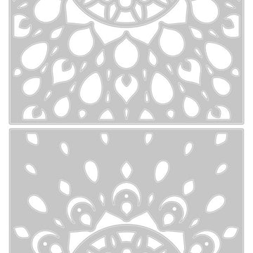 Sizzix Thinlits Dies Jessica Scott 4/Pkg - Kaleidoscope