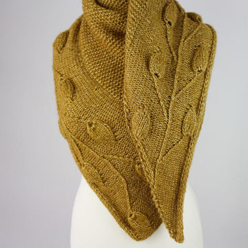 Golden Leaves Shawl