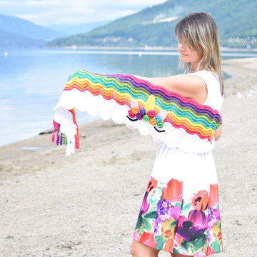 Sophia The Cuddly Unicorn Scarf