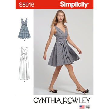 Simplicity S8916 Misses Dresses - Sewing Pattern