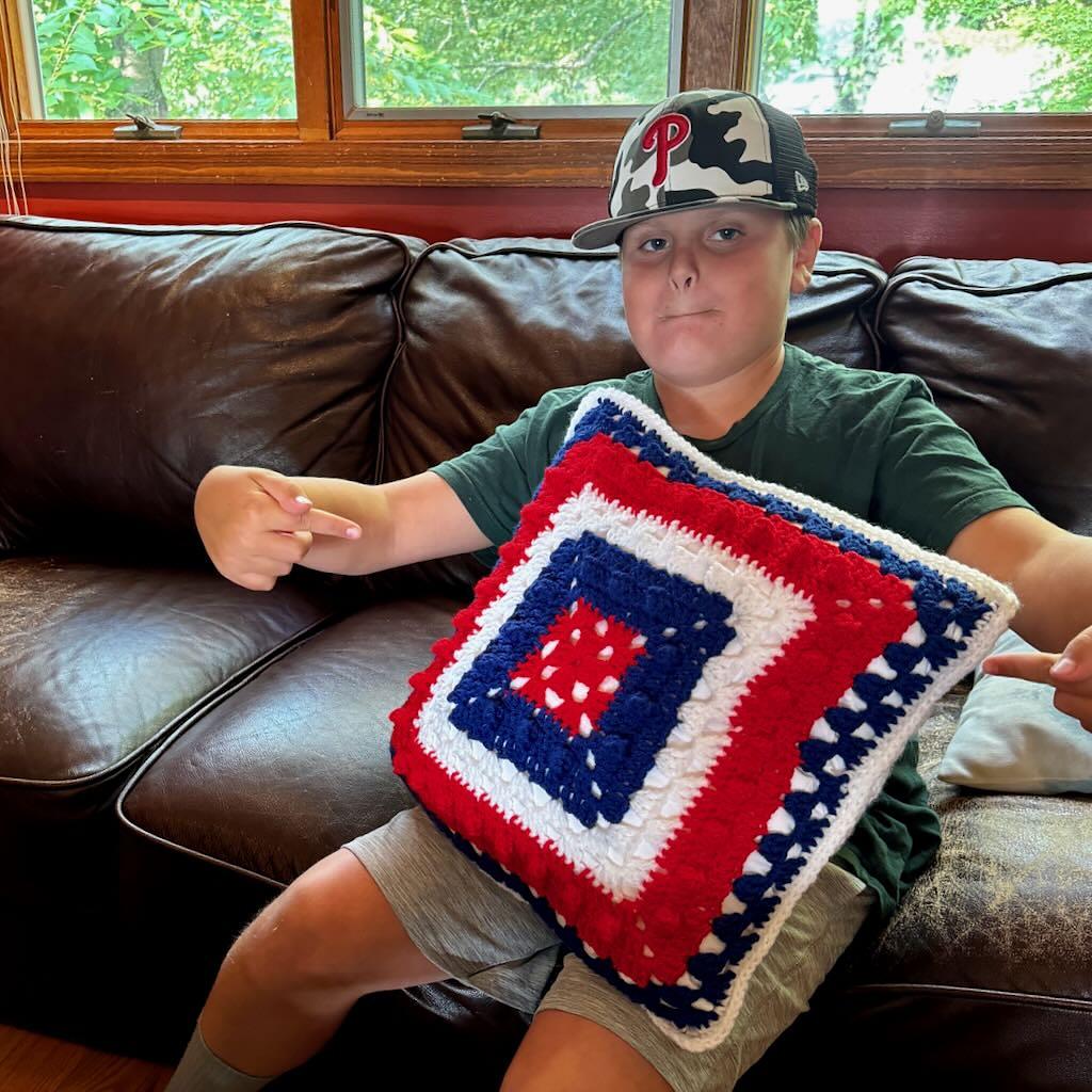 I Love Baseball Pillow
