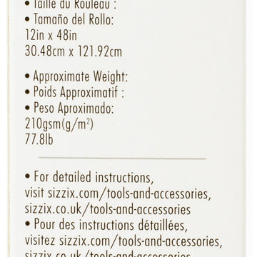 Sizzix Surfacez Cork Roll 12"X48" - 615178