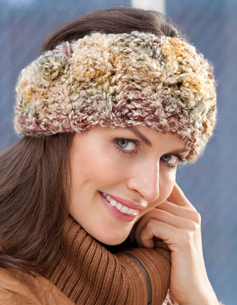 Perfectly Easy Ear Warmer in Red Heart Light & Lofty - LW2568