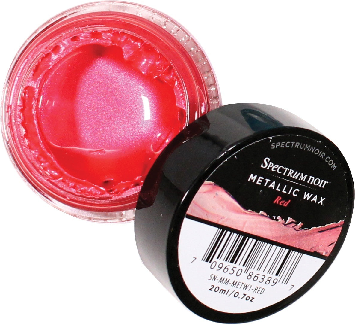 Crafter's Companion Spectrum Noir Metallic Wax .7oz - Red