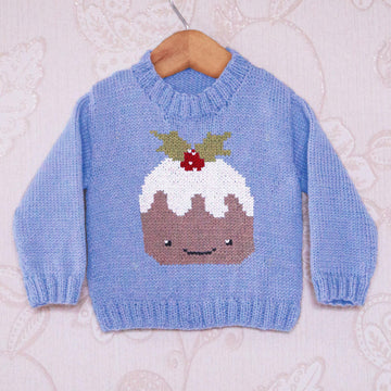 Intarsia - Christmas Pudding Chart - Childrens Sweater