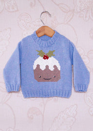 Intarsia - Christmas Pudding Chart - Childrens Sweater