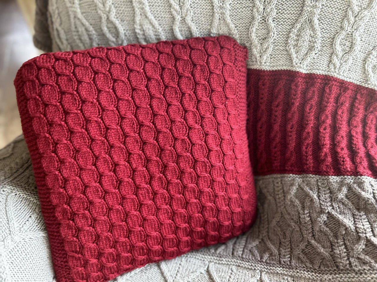 Joy of Cables Pillow