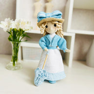 Amigurumi doll, crochet doll, crochet toy, amigurumi toy, Miss 1900s