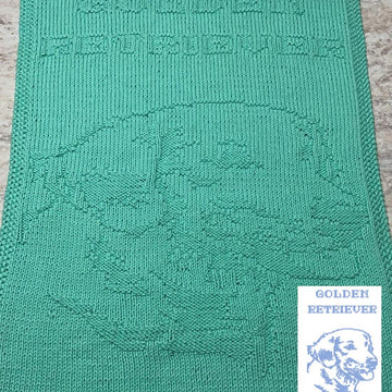 Nr. 72 Golden Retriever guest towel