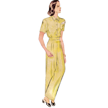 Simplicity Misses' Vintage Lounge Top and Pants S9635 - Sewing Pattern