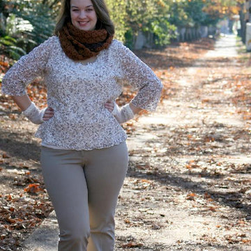 Caramel & Chocolate Cowl