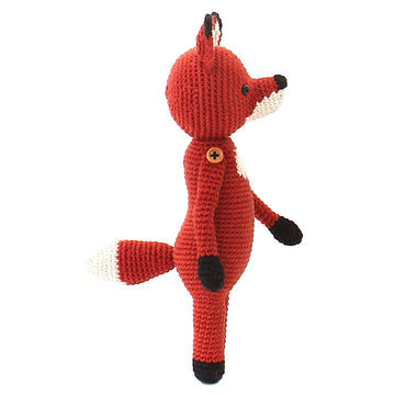 Teddington the Fox amigurumi