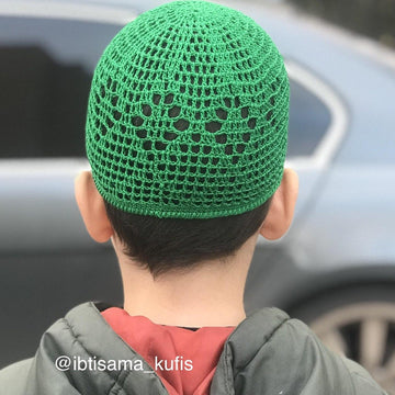 Crocheted dad hat