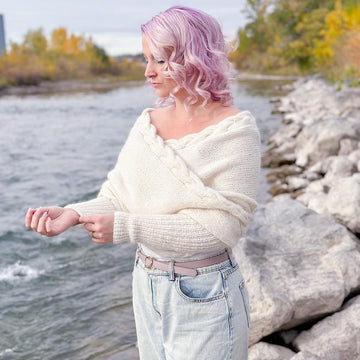 Braided Sweater Scarf