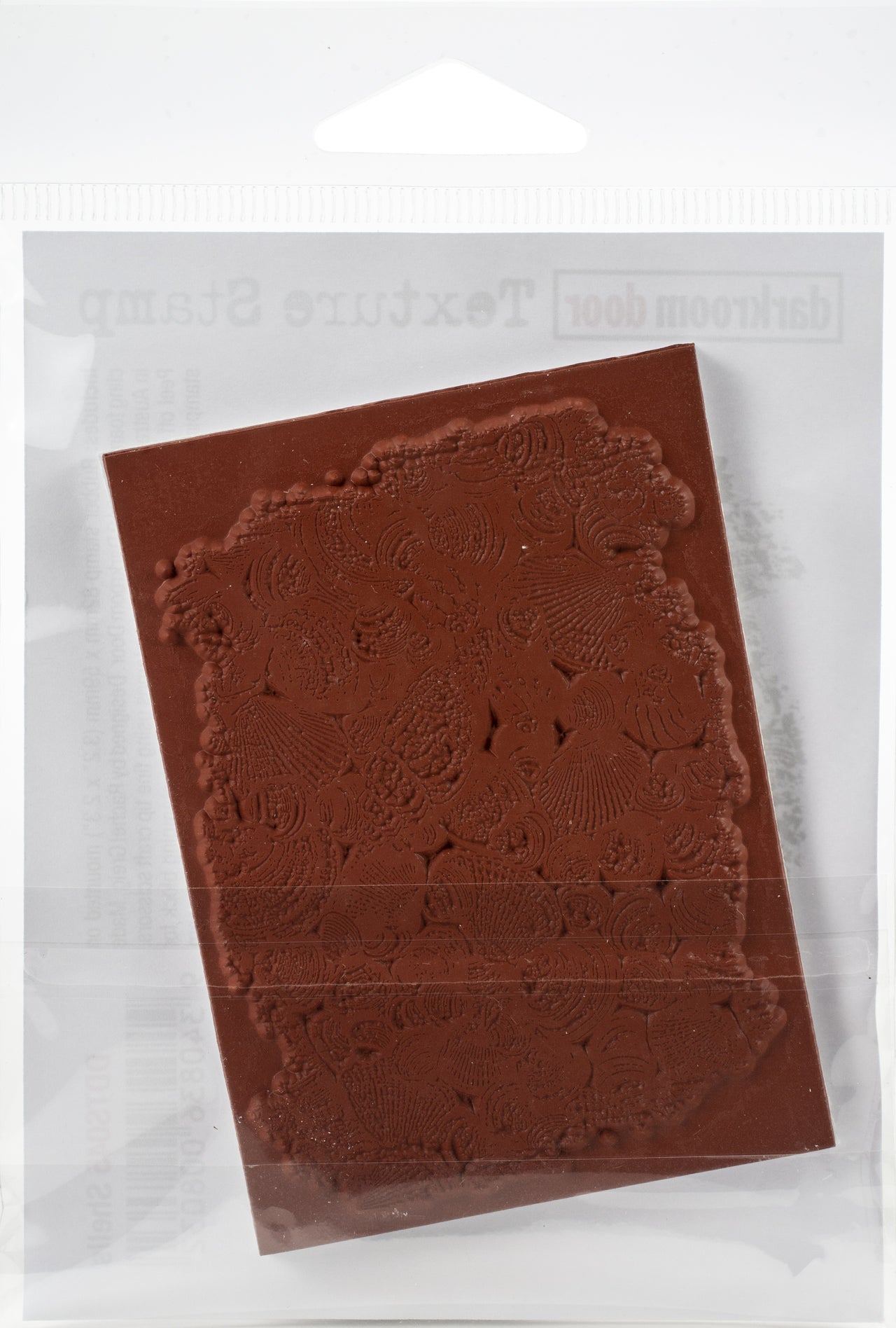 Darkroom Door Texture Stamp 3.3"X1.8" - Shells