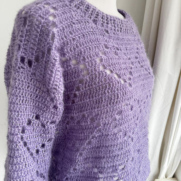 Mohair heart sweater Valentine