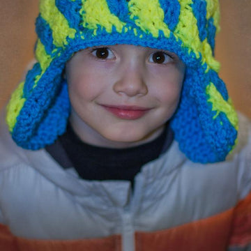 Twisted Colors Earflap Beanie