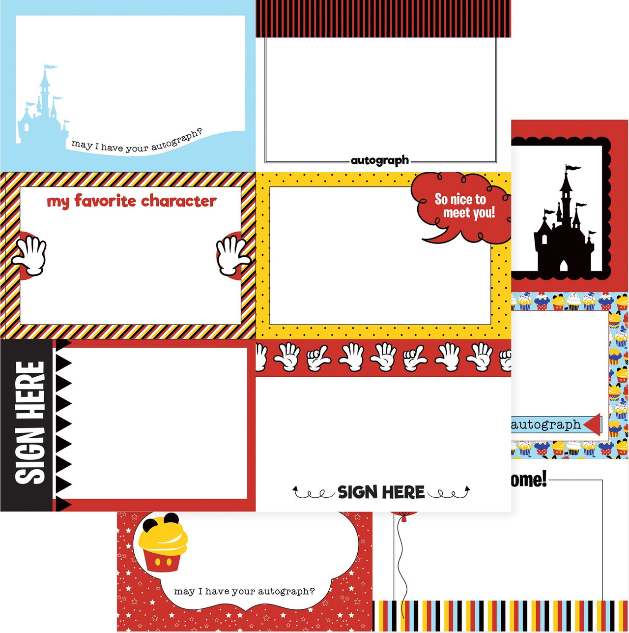 Photoplay Paper Another Day At The Park Double-Sided Cardstock 12"X12" 25/Pkg - Autograph Cards