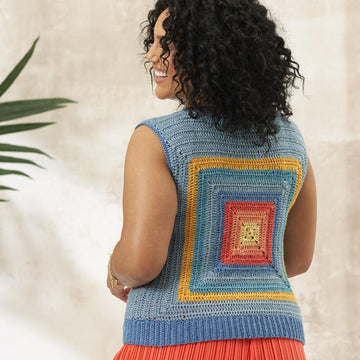 Mirri Crochet Dress and Tank Top by Cassie Ward in West Yorkshire Spinners Elements - DBP0281 - Downloadable PDF