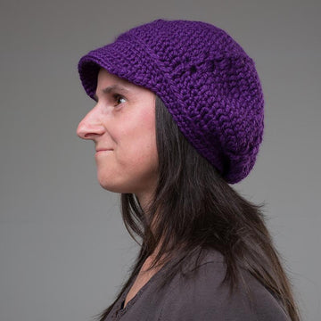 Muscari Newsboy Hat