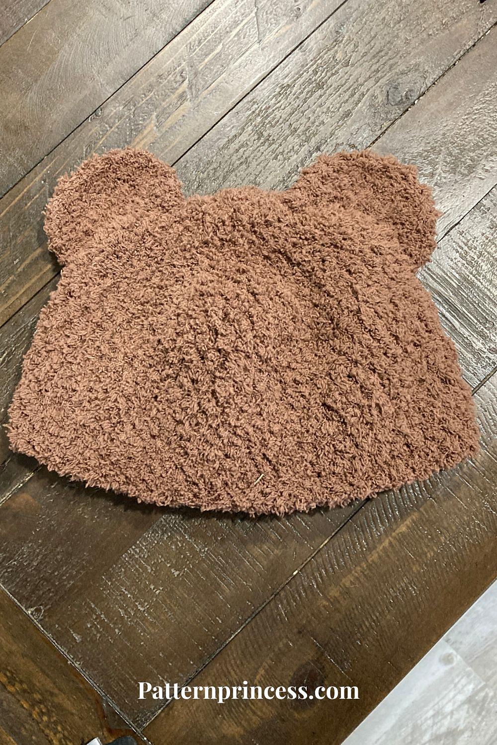 Fluffy Baby Bear Beanie