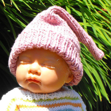 Baby Pink Pixie Hat