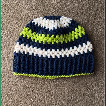 Crochet Slouchy Beret Beanie Pattern Unique & Easy