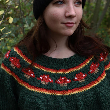 The Toadstool Sweater Adult
