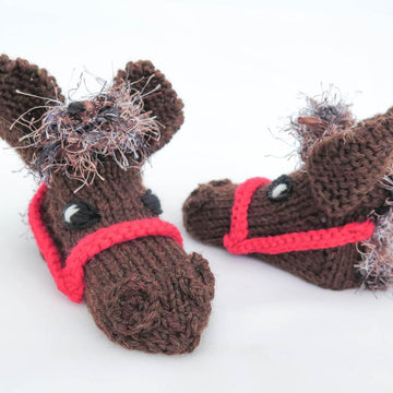 Horsing Around Slipper Socks