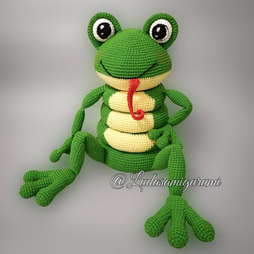 Frog stacking toy