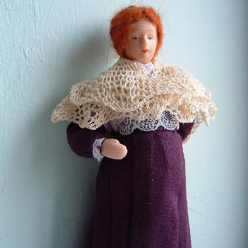1:12th scale Ladies shoulder shawl c. 1880-1915