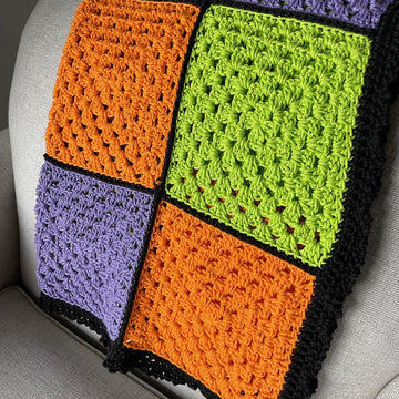Halloween Granny Throw