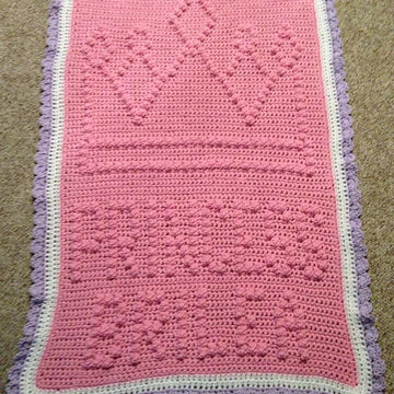 Princess Crown Baby Blanket