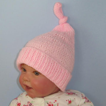 Baby Topknot Pixie Hat