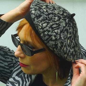 Animal Print Beret #117