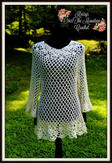 Extended Lace Over Brook Tunic