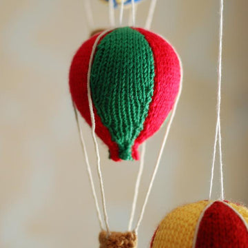 Baby Mobile, Hot Air Balloon Nursery Decor