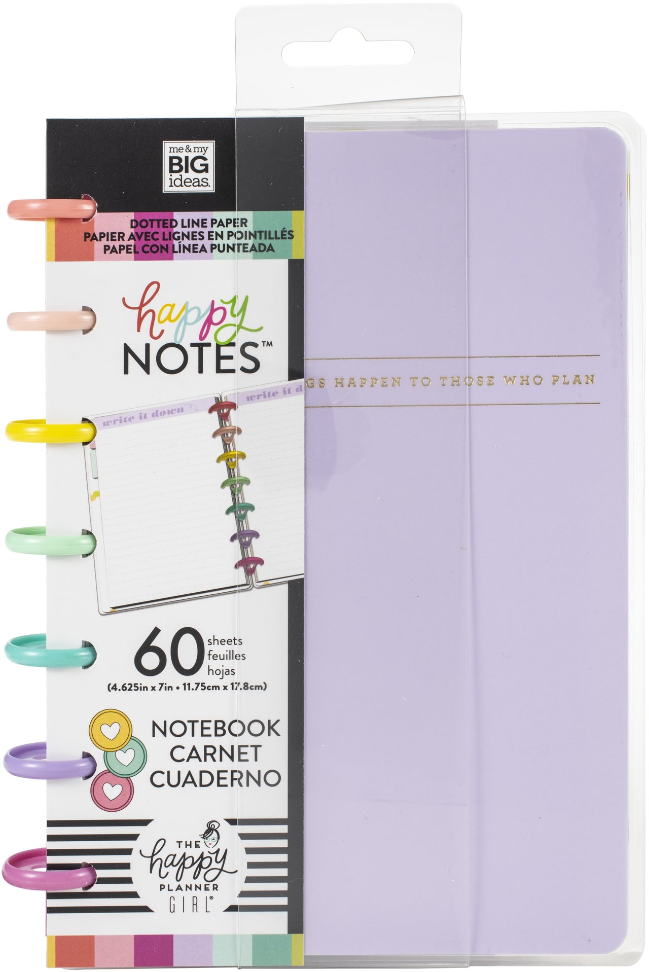 Happy Planner Mini Notebook W/60 Sheets - Planner Babe