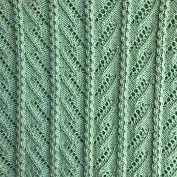 Retro Eyelet & Cable Sweater