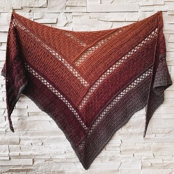 Triangular Scarf "Akaste"