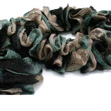 Scarf in Knitting Fever Flounce