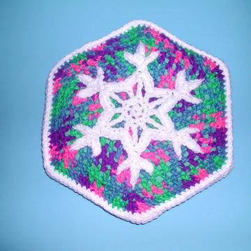 Snowflake Pillow #1 PATTERN C-126